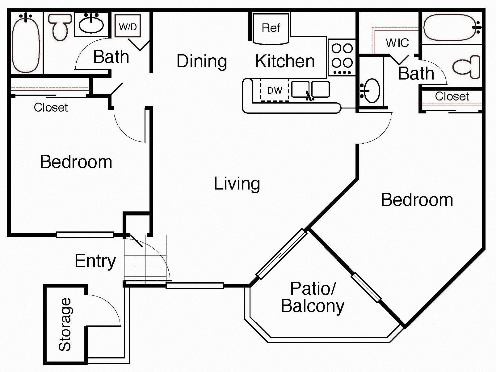 Park Meadow Floor Plan 2A Park Meadow Floor Plan 2A